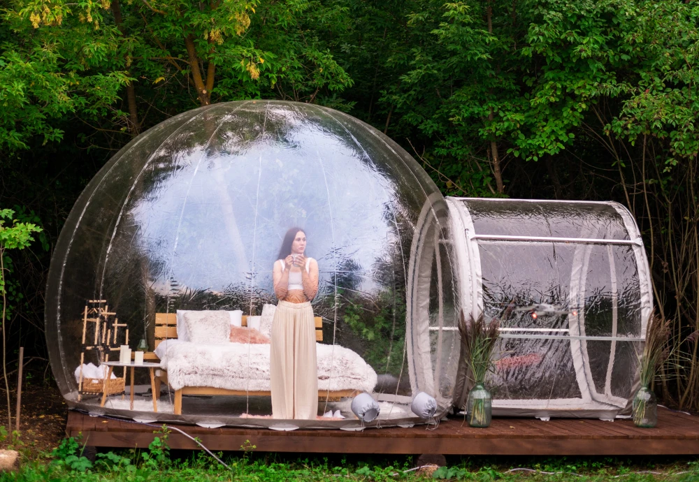 inflatable lawn tent bubble